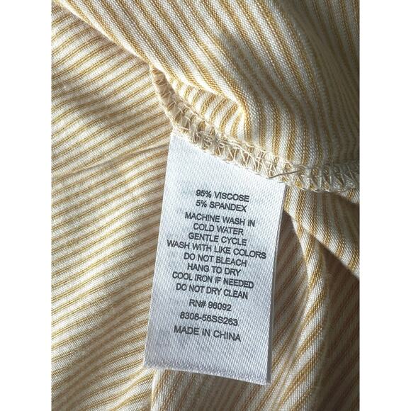 Eliane Rose Butter Yellow Top Size S‎ Anthropologie Lightweight Flowy Soft Girl - Picture 5 of 6